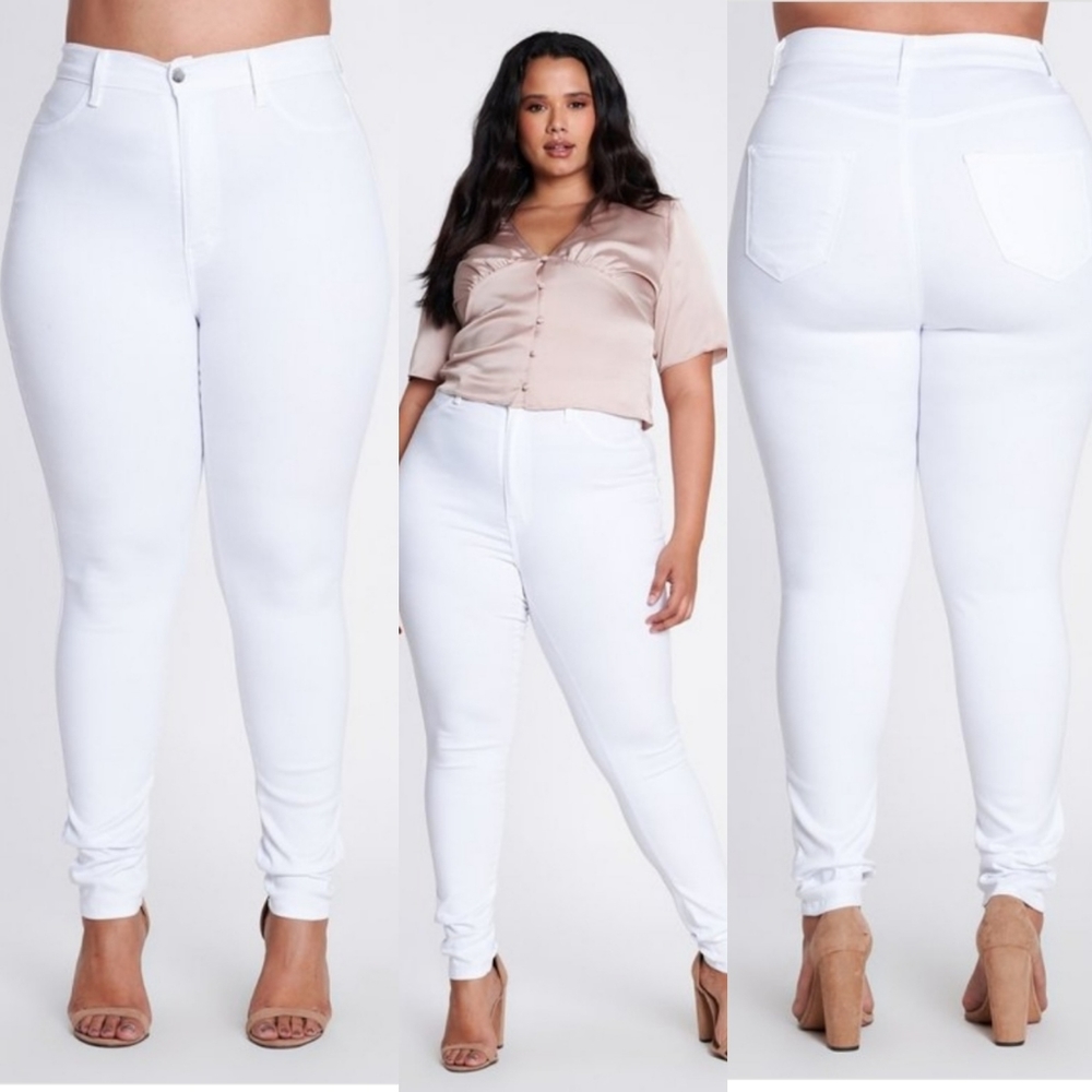 Highwaist Plusize Skinny Jeans